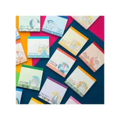 Assortiment de 24 Mini Blocs memo à collectionner -  Studio Ghibli