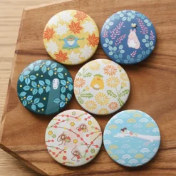 Badge Boh Mouse & Oiseau - Le Voyage de Chihiro