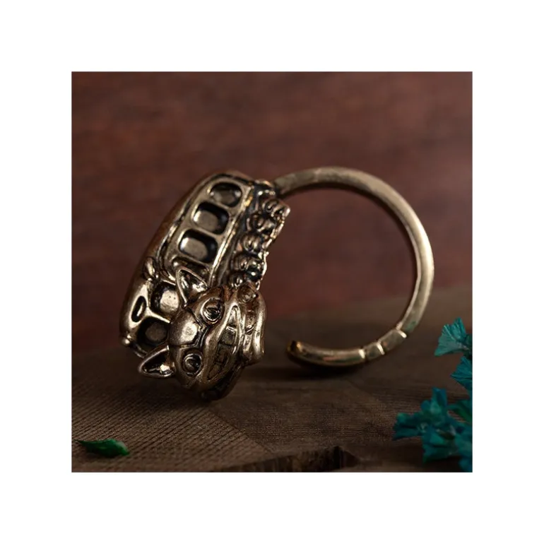 Bague vintage Chatbus - Mon Voisin Totoro