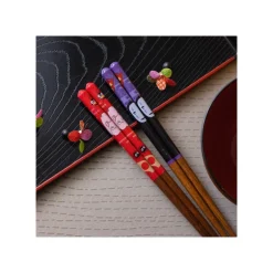 Baguettes laquées 21cm Boh Mouse - Le Voyage de Chihiro