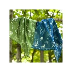 Bandana Vivre ensemble vert - Princesse Mononoké