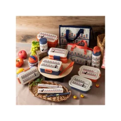 Bento 4 fermetures Fleurs des champs 650 ml - Kiki la petite sorcière