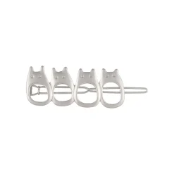 Bijou Barette Guirlande Totoro Blanc Metal- Mon Voisin Totoro