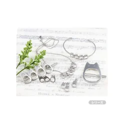 Bijou Barette Totoro Blanc Metal- Mon Voisin Totoro