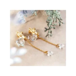 Bijou Boucle d’oreilles Clip Totoro Blanc Goutte - Mon Voisin Totoro