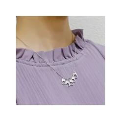 Bijou Collier Totoro Blanc Metal- Mon Voisin Totoro