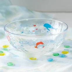 Bol transparent 17cm Ponyo sous la mer - Ponyo sur la falaise