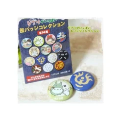 Boîte Collection de 14 Badges Bleu - Studio Ghibli