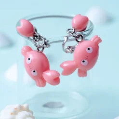 Boucle d’oreilles Clip Mei Crabe - Mon Voisin Totoro
