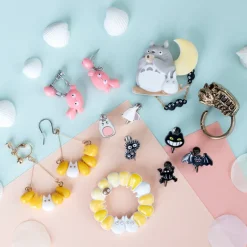 Boucle d’oreilles Clip Mei Crabe - Mon Voisin Totoro