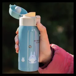Bouteille Thermos 350ml Bleu mat - Mon Voisin Totoro