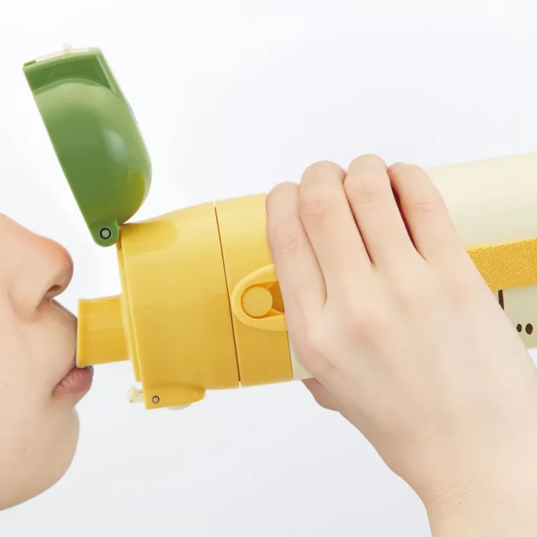 Bouteille Thermos ouverture double Totoro & Chatbus - Mon Voisin Toto