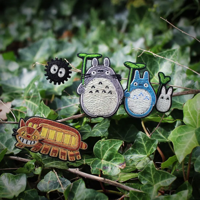 Broche Cannetille Noiraude - Mon voisin Totoro