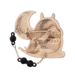 Broche Totoro Ocarina sous la lune - Mon Voisin Totoro