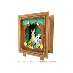 Cadre Théâtre de papier Classique 100x80x42mm - Studio Ghibli