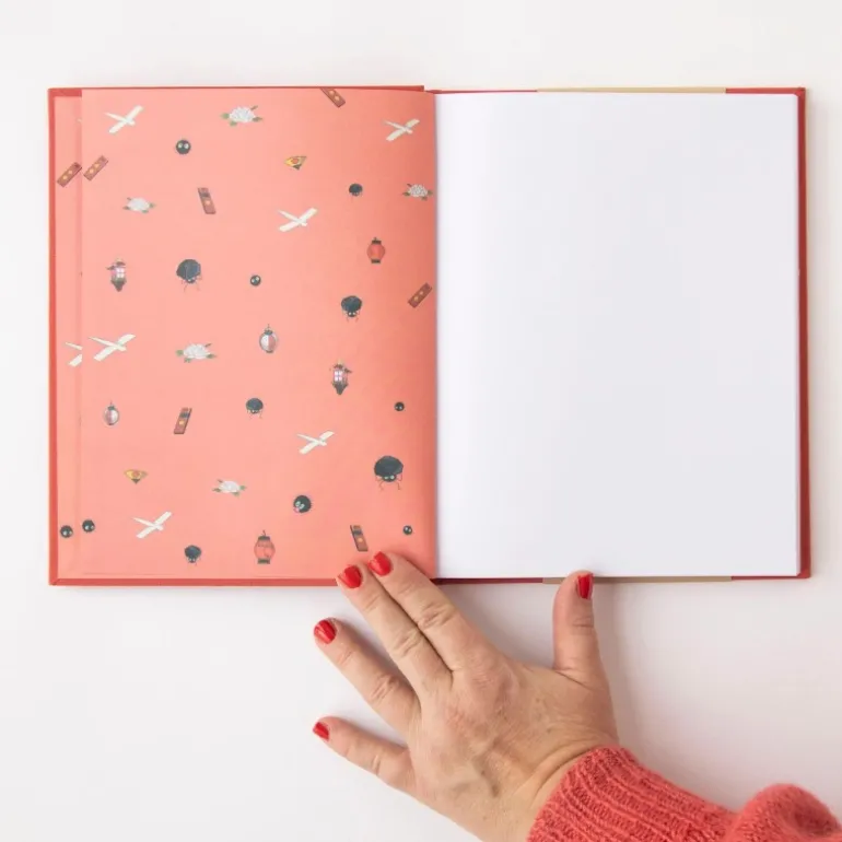 Carnet de croquis toilé Chihiro et No Face - Le Voyage de Chihiro