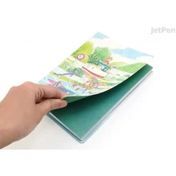 Carnet de notes Ponyo & Sosuke - Ponyo sur la falaise