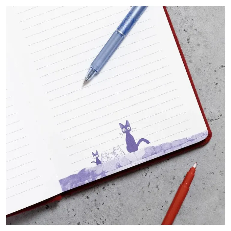 Carnet feutrine Jiji - Kiki la petite sorcière