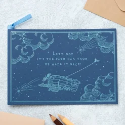 Carte de vœux - Le Château dans le ciel