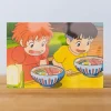 Carte Postale Ponyo & Sosuke ramen - Ponyo sur la falaise