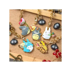 Chaînette Charms Totoro Blanc & Fruits - Mon Voisin Totoro