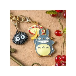 Chaînette Charms Totoro Gris & Champignon - Mon Voisin Totoro