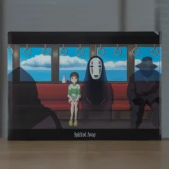 Chemise A4 Dans le train - Le Voyage de Chihiro