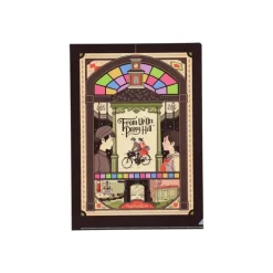 Chemise Art Déco A4 - La Colline aux coquelicots