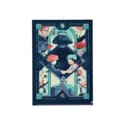 Chemise Art Déco A4 - Le Château dans le ciel