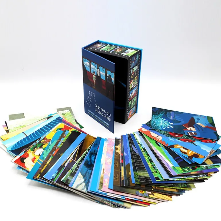 Coffret 100 cartes postales de collection serie 1 - Studio Ghibli