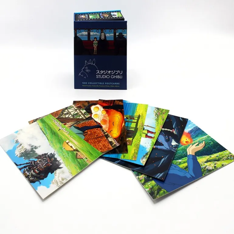 Coffret 100 cartes postales de collection serie 1 - Studio Ghibli