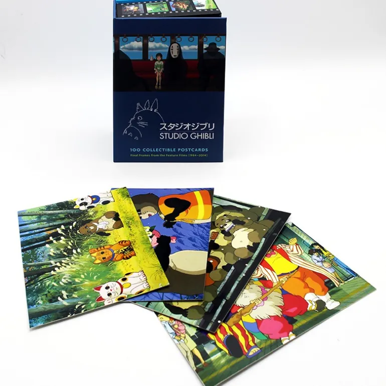 Coffret 100 cartes postales de collection serie 1 - Studio Ghibli