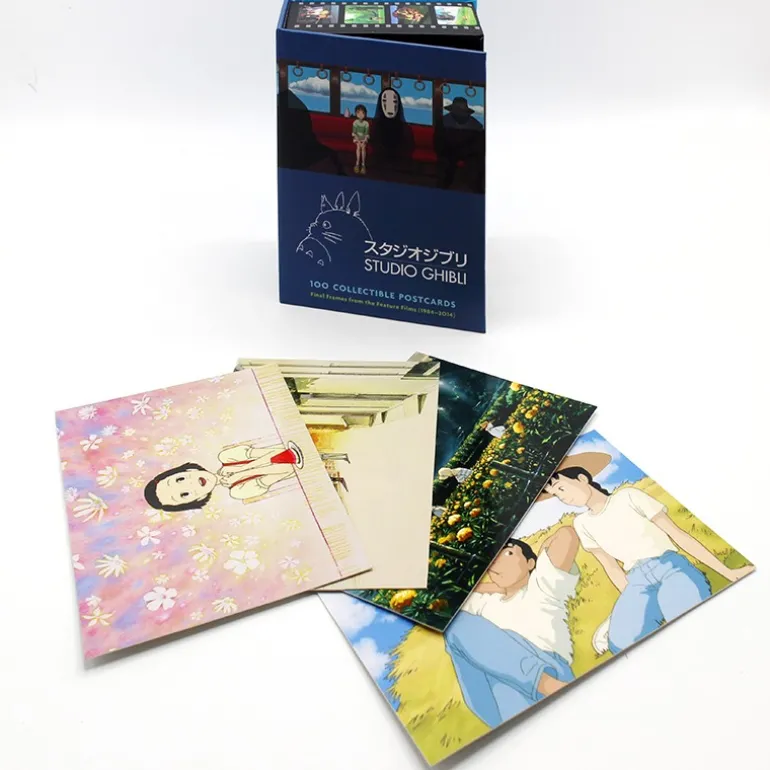 Coffret 100 cartes postales de collection serie 1 - Studio Ghibli