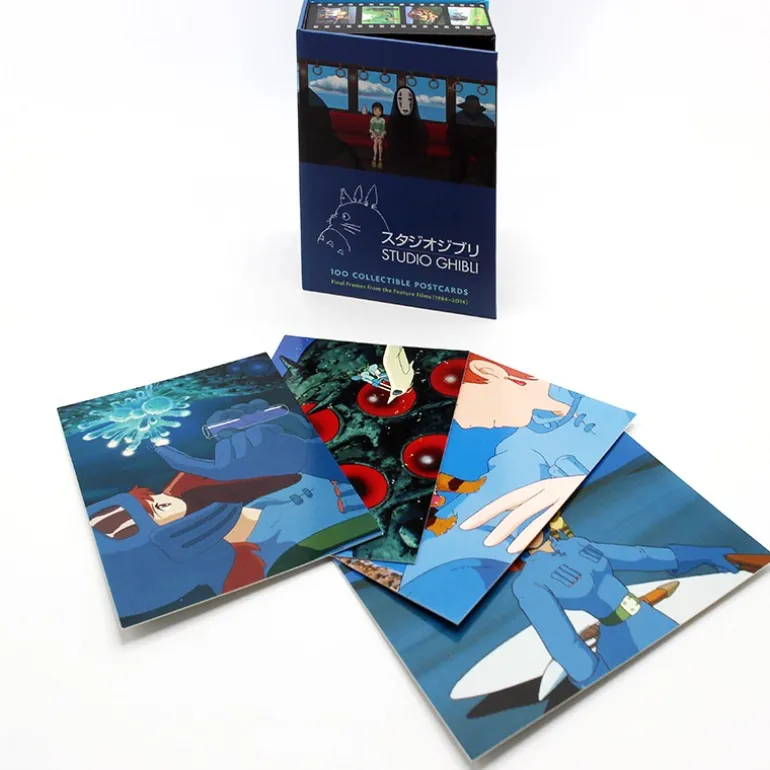 Coffret 100 cartes postales de collection serie 1 - Studio Ghibli
