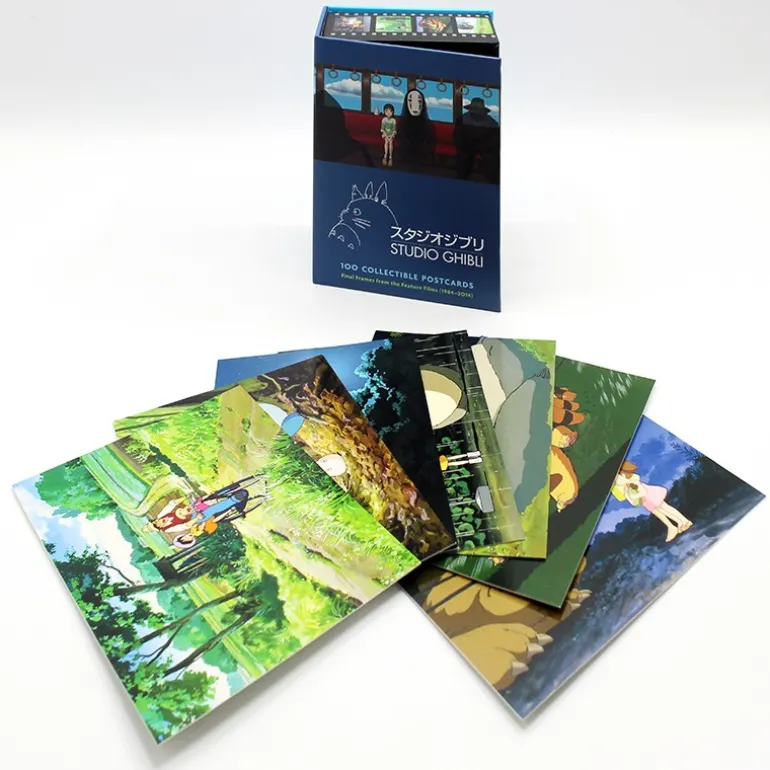 Coffret 100 cartes postales de collection serie 1 - Studio Ghibli