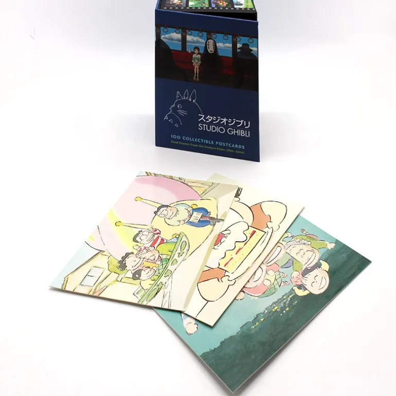 Coffret 100 cartes postales de collection serie 1 - Studio Ghibli