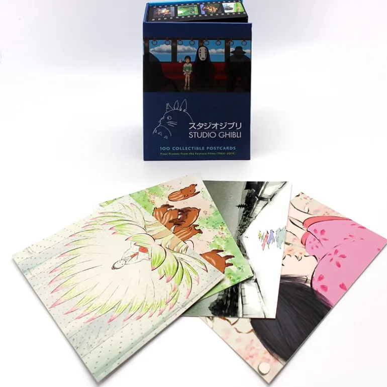 Coffret 100 cartes postales de collection serie 1 - Studio Ghibli