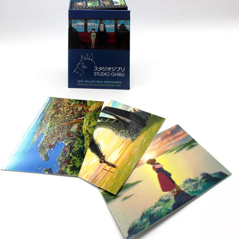 Coffret 100 cartes postales de collection serie 1 - Studio Ghibli