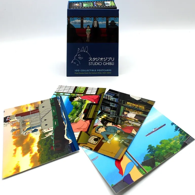 Coffret 100 cartes postales de collection serie 1 - Studio Ghibli