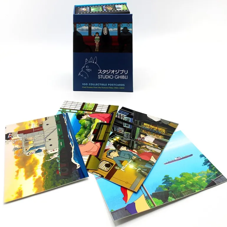 Coffret 100 cartes postales de collection serie 1 - Studio Ghibli