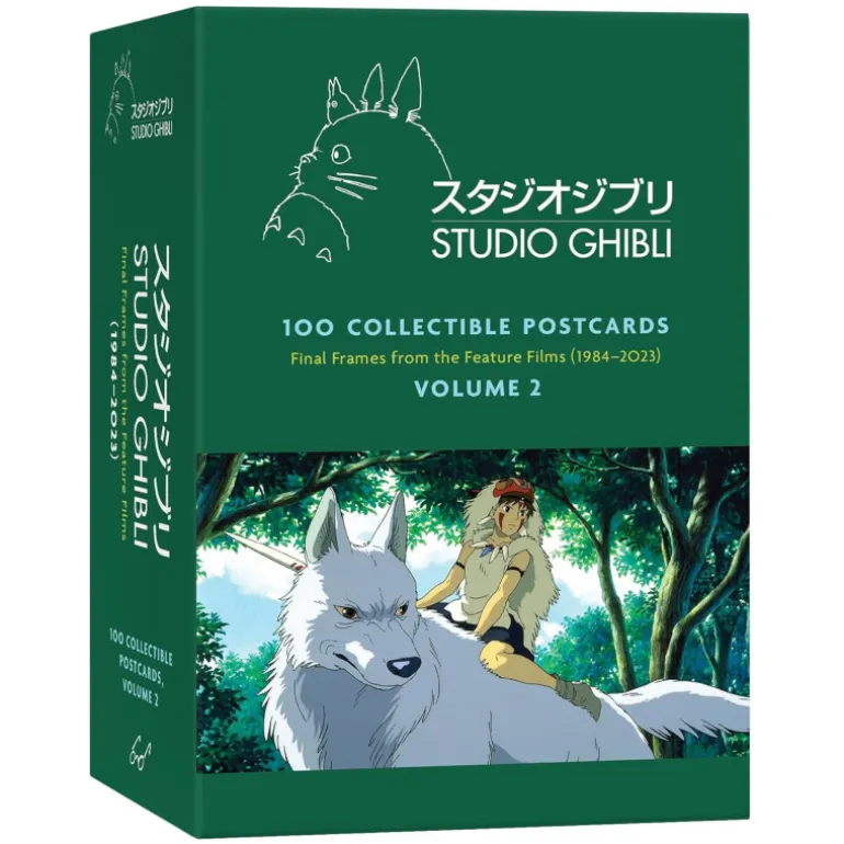 Coffret 100 cartes postales de collection série 2 - Studio Ghibli