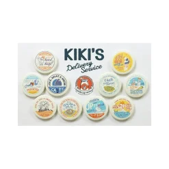 Collection de badges vintage 1 badge Mystere - Kiki la petite sorcièr