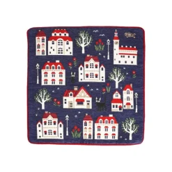 Coussin Jiji Maisons 45x45cm - Kiki la petite sorcière