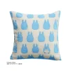 Coussin Silhouette Totoro Bleu - Mon Voisin Totoro