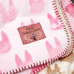 Couverture moirée Jiji silhouette 70x100 cm - Kiki la petite sorcière