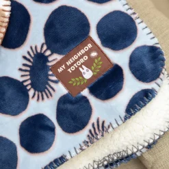 Couverture moirée Noiraude silhouette 70x100 cm - Mon Voisin Totoro