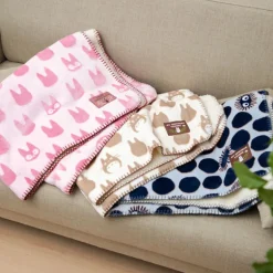 Couverture moirée Noiraude silhouette 70x100 cm - Mon Voisin Totoro