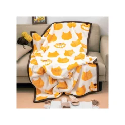 Couverture Silhouette Chatbus 100x140 cm - Mon Voisin Totoro