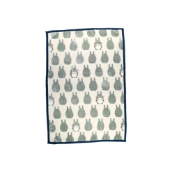 Couverture Silhouette Totoro Gris 100x140 cm - Mon Voisin Totoro