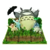 Diorama papier Dondoko Dance - Mon Voisin Totoro